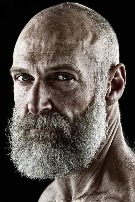 beard styles bald|older bald men with beards.